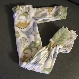 Carter's Dinosaur Print Footie Pajamas